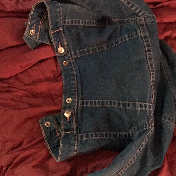 Like new kid girls true religion Jean jacket - Picture 3 of 3